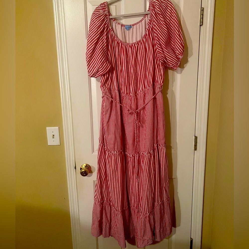 Draper James Red Striped Dress!